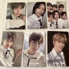 ETUDE RIIZE タレントカード 6枚セット