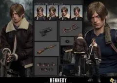 [希少]バイオハザード4 フィギュア　レオン&アシュリー　レオン・S・ケネディ