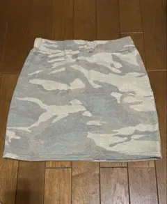迷彩柄 ミニスカート タイトスカート