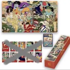未使用】1周年 日本画 スリーブ 、プレイマット、BOX カードなし