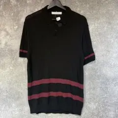 B*y様 kolor 24ss エンボスチェック ニットポロシャツ - メルカリ
