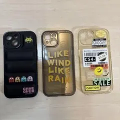 iPhone15ケース♡３つセット♡２週間使用♡