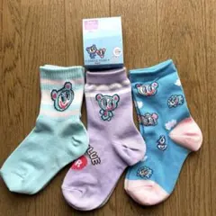 【新品】ANGEL BLUE キッズソックス ３足組