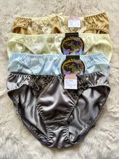 【新品・タグ付】LLサイズ トリコットショーツ 4枚セット　ダーク系