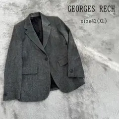 GEORGES RECH テーラードジャケット ジャケット グレー 42 XL