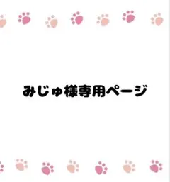 みじゅ様 リクエスト 2点 まとめ商品
