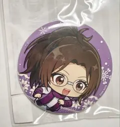 進撃の巨人 ハンジ 缶バッチ　ちびキャラ　スケート