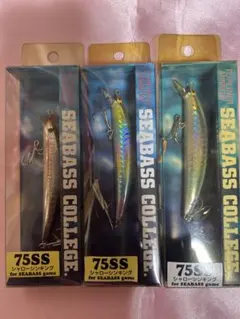 廃盤！タックルハウス シーバスカレッジ シャローシンキング75SSのサムネイル