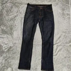 ​ヌーディージーンズ W32 L32 【ダメージ大・リベットサビ・要リペア】