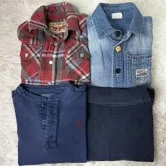 Ralph Lauren リーバイス 110cm 4点セット シャツ トップス