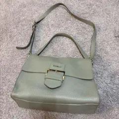 FURLA ショルダーバッグ　グレー