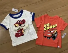 【新品】baby gap 半袖Tシャツ ディズニー カーズ 80 2点セット
