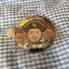 若鷹ガチャハロウィンver レアホロ缶バッチ 中村晃選手