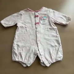 キキララ　リトルツインスターズ 星柄ロンパース