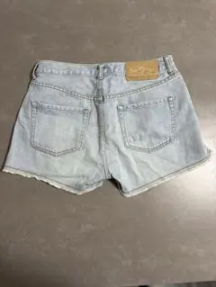 デニムショートパンツ ライトブルー