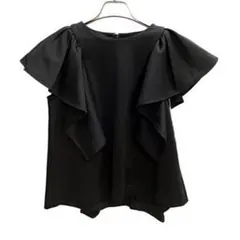 CELFORD セルフォード　ウォッシャブル フレアスリーブブラウス　半袖のサムネイル