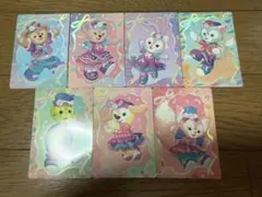 香港ディズニー 20周年ダッフィー&フレンズ トレカ 5種セット カード