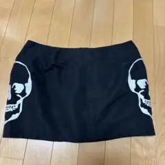 スカル柄 ミニスカート ブラック rodeo crownsのサムネイル