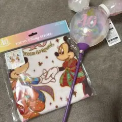 【新品未使用】東京ディズニーリゾート 40周年 ウォッシュタオル＆手持ちバルーンのサムネイル