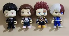 僕のヒーローアカデミア ミニフィギュアセット　ポプセル　4種セット