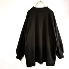 E hyphen world gallery PEACE 黒 長袖トップス