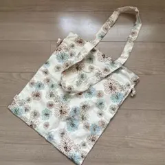 ユニクロ　PAUL & JOE 花柄トートバッグ