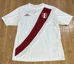 現地購入品】ペルー 代表 サッカーユニフォーム レトロ SOLANO 7