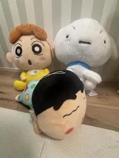 クレヨンしんちゃん　シロ　ひまわり　チョコビ　ぬいぐるみ クレヨンしんちゃん シロ ひまわり チョコビ ぬいぐるみ - メルカリ
