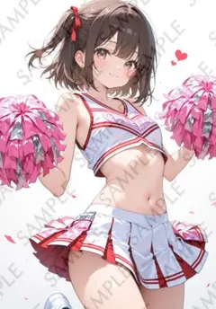 L判高品質写真 チアリーダー 442e