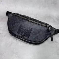 コーチ ボディバッグ ワーレン シグネチャー F78777 カーフレザー PVC