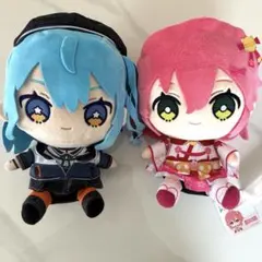 ホロライブ ぬいぐるみ 星街すいせい さくらみこ ホロフレ - メルカリ