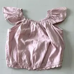 Abercrombie & Fitch ピンク フリル袖 トップスのサムネイル