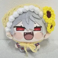 にじまるっと ひまわりのバブーシュカ (白×ピンク) - メルカリ