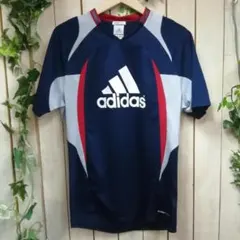 MK546★adidas CLIMACOOL 半袖Tシャツ ネイビー★サイズL