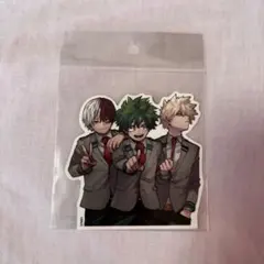 僕のヒーローアカデミア ヒロアカ ダイカットステッカー 爆豪勝己 緑谷出久 轟