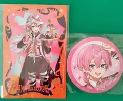 スイパラコラボコースター、ハロウィングッズ特典ポストカード　けちゃ AMPTAK