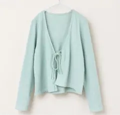 H &M カーディガン　水色　M