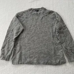 ITEMS URBAN RESEARCH クルーネックニット グレー 40のサムネイル