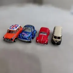 Kintoy製ビートル　ミニクーパー　Matchboxビートル　4台