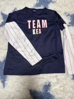 TEAM KEA テニスボール刺繍 Tシャツ