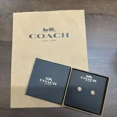 極美品/箱・袋付】正規品 COACH コーチ シグネチャー クリスタル 