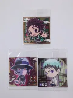 鬼滅の刃 ディフォルメウエハースシール 其ノ一　 3枚セット