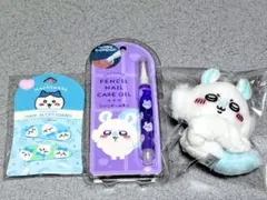 ちいかわ　モモンガ　ネイルケアオイル　シュシュ　ハチワレ　ヘアピン