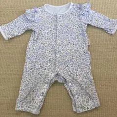 アプレレクール　花柄　ロンパース　70