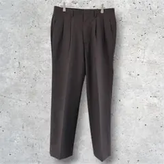 ダーバン モジュラー スラックス パンツ 2タック ブラウン 茶 82 ウールのサムネイル