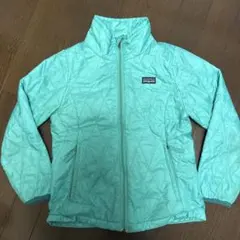 patagonia キッズパフジャケット S 110 120 130 エメラルド