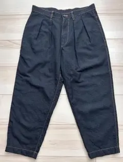 トリココムデギャルソン　チェックワイドパンツ トリココムデギャルソン チェックワイドパンツ tricot comme des