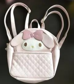 マイメロディ キルティング フェイスリュック マイメロ 新品