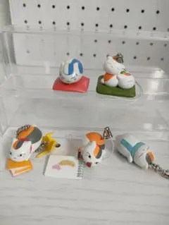 夏目友人帳 ニャンコ先生 まとめ売り　キーホルダー　フィギュア