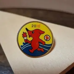 チーバくん ピンバッジ 千葉国体 2010 - メルカリ